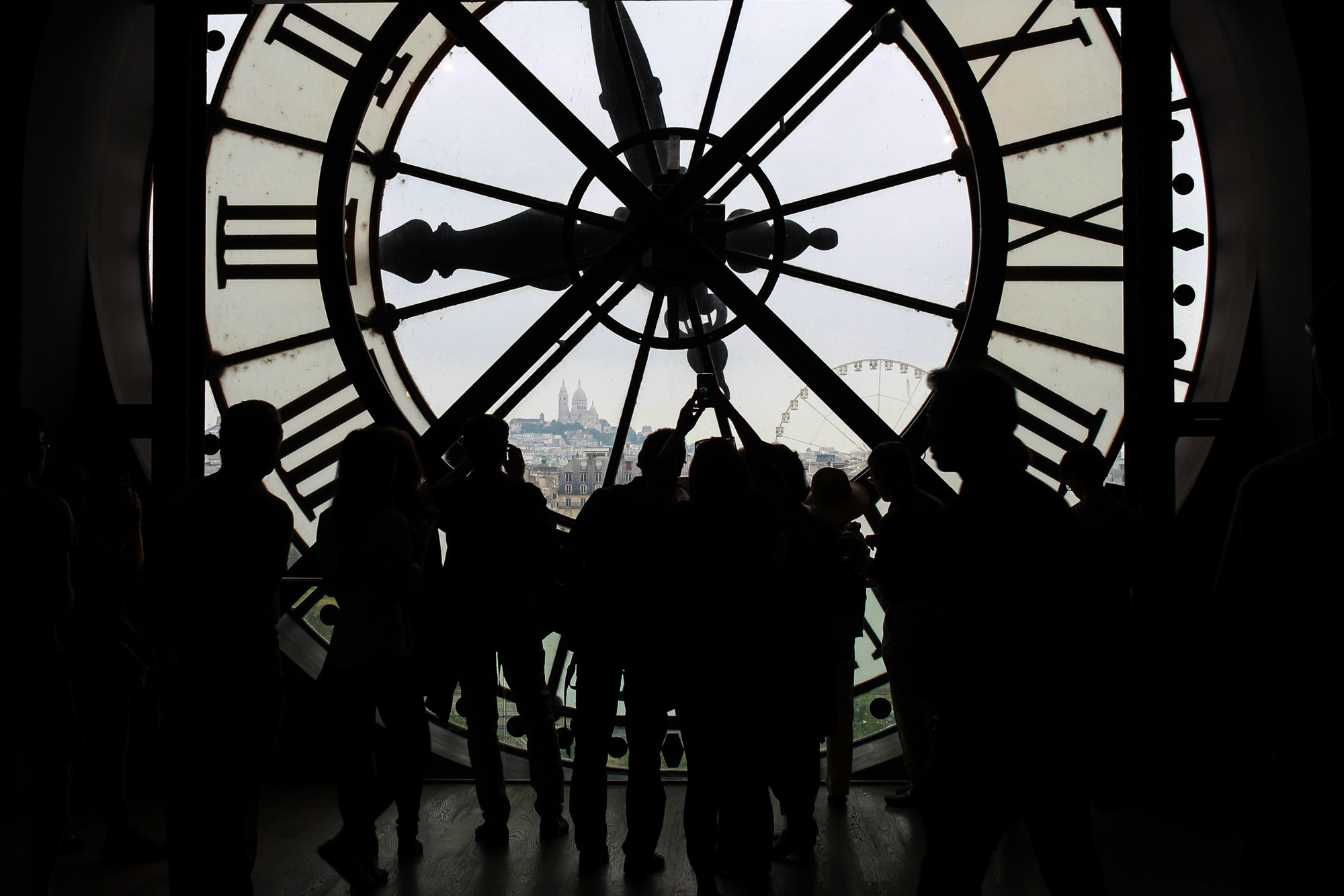 Clock at the Orsay Museum, Paris, France